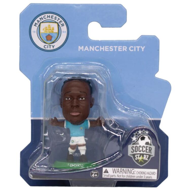 Product Creative Toys - Soccerstarz: Man City Jeremy Doku - Home Kit (Classic Kit) Figure (405883) image