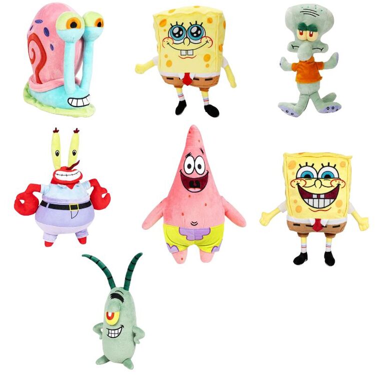 Product Λούτρινο Spongebob Plush Random 1τμχ Τυχαία Επιλογή image