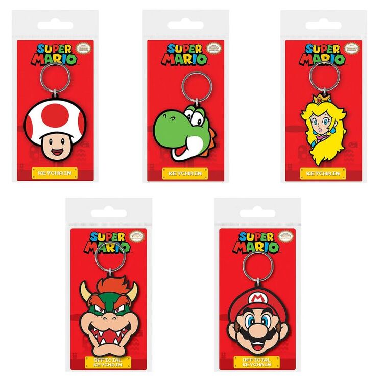 Product Super Mario Random Keychain 1pc Random Pick image