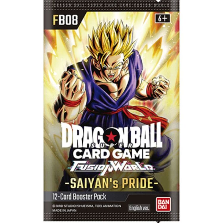 Product Dragon Ball Super Card Game Fusion World FB-08 Booster 1 Φακελάκι image