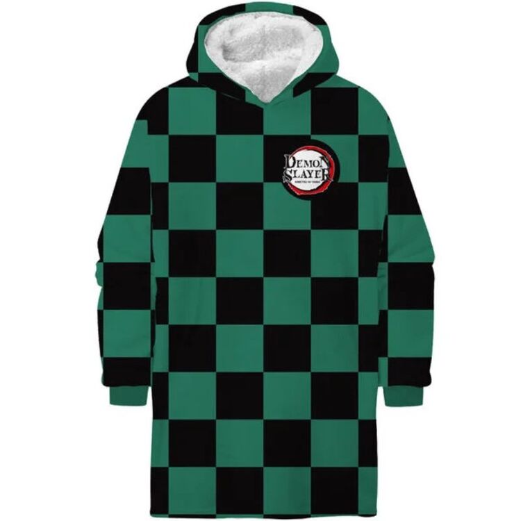 Product Demon Slayer Hoodie Blanket image