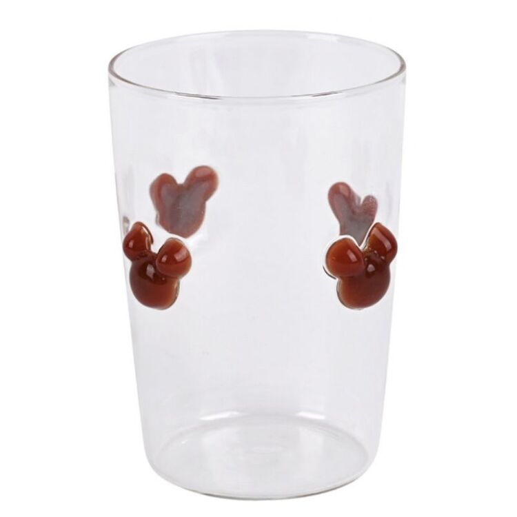 Product Disney Glass Love Embossed Mickey Ears red image