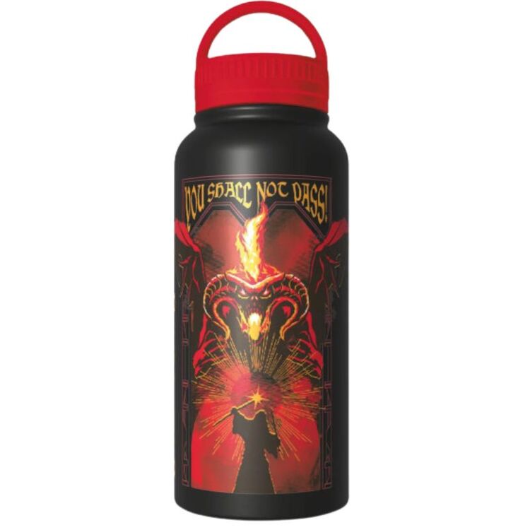 Product Lord Of The Rings Rage Of Balrog Metal Flask image