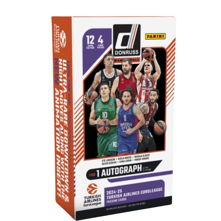 Product Panini Donruss Turkish Airlines Euroleague Basketball 2024/25 Hobby Box image