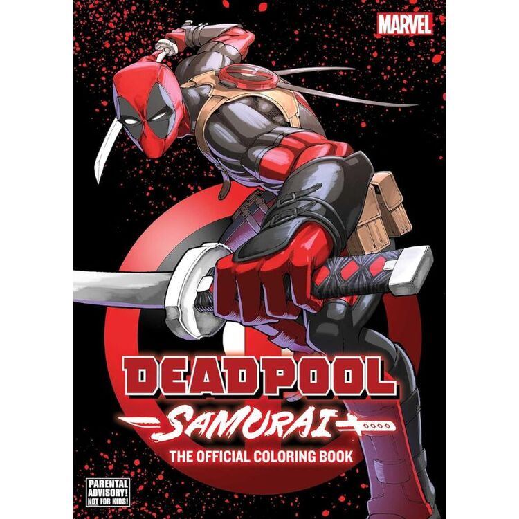 Product Βιβλίο Ζωγραφικής Deadpool Samurai Official image