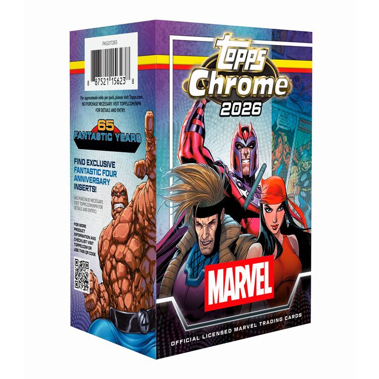 Product Marvel Comics Chrome Pc Value Box 2026 image