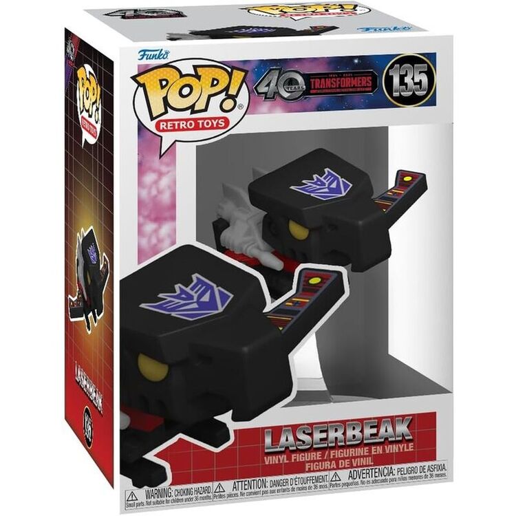 Product Funko Pop! Transformers: Generation 1 - Laserbeak (Chase is Possible) image