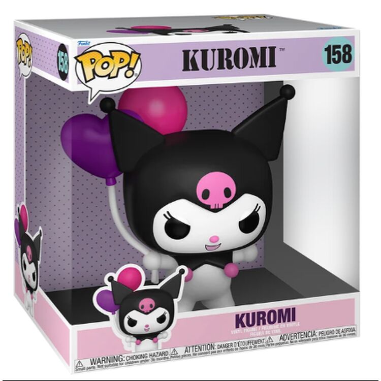 Product Funko Pop! Hello Kitty - Kuromi with Balloons Jumbo 10" image