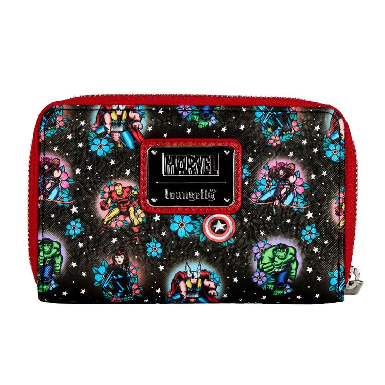 Product Πορτοφόλι Loungefly Marvel Tattoo Zip Around image