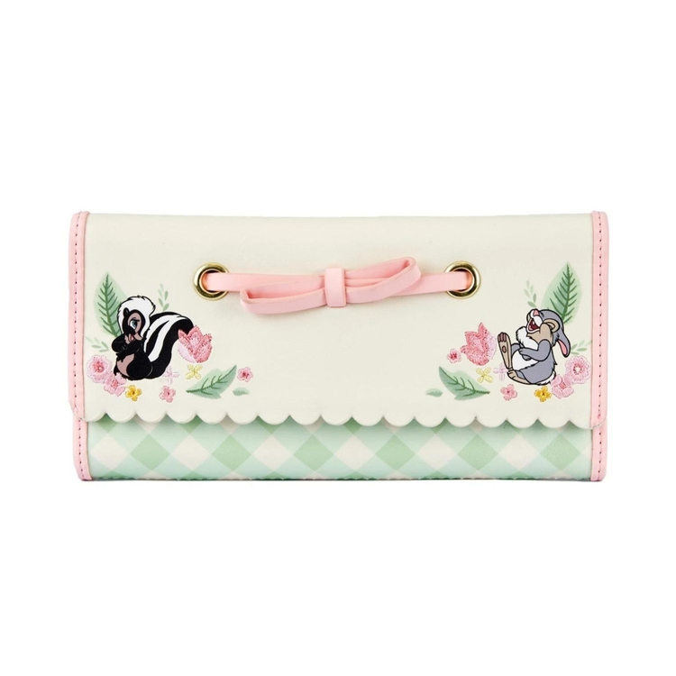 Product Loungefly Disney Bambi Spring Time Gingham Wallet image