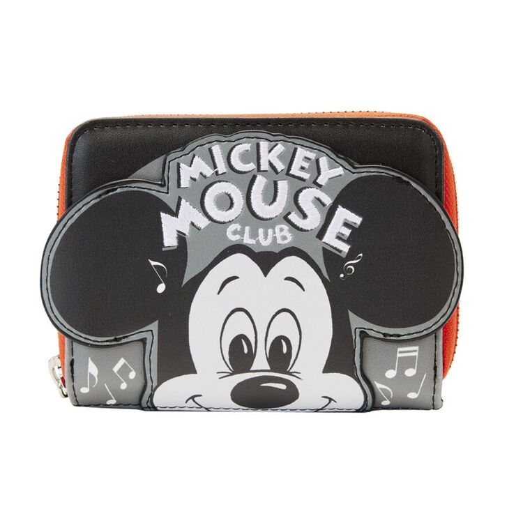 Product Loungefly Disney 100Th Mickey Mouse Club Zip Around Wallet image