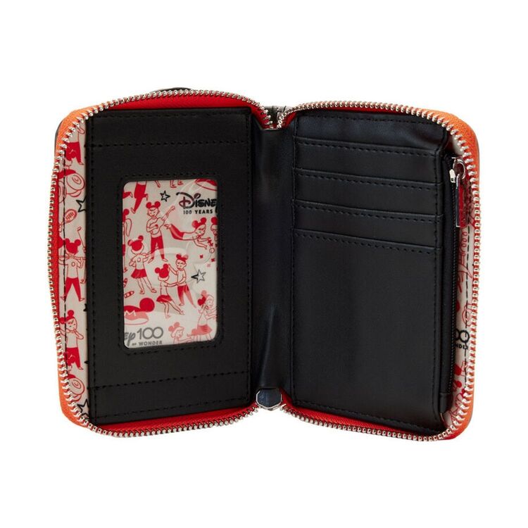 Product Loungefly Disney 100Th Mickey Mouse Club Zip Around Wallet image
