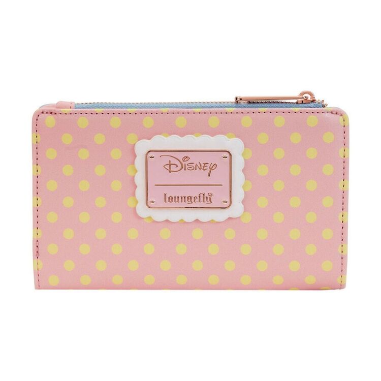 Product Disney Minnie Daisy Pastel Color Block Dots Flap Wallet image