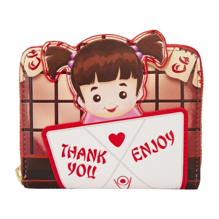 Product Loungefly Disney Monsters INC Boo Zip Around Wallet image