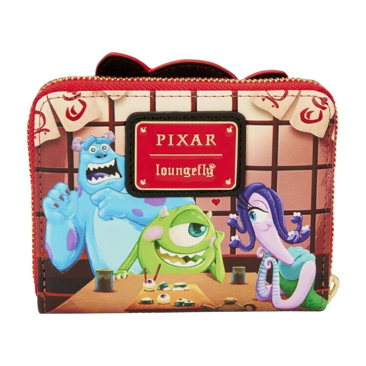 Product Loungefly Disney Monsters INC Boo Zip Around Wallet image