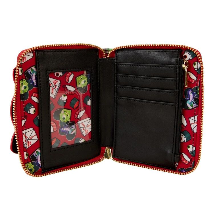 Product Loungefly Disney Monsters INC Boo Zip Around Wallet image