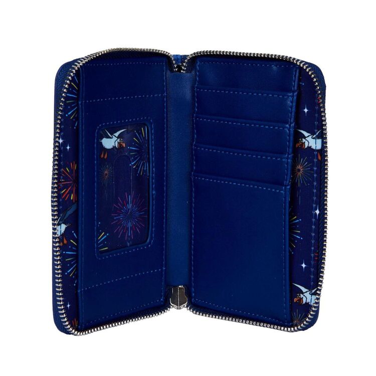 Product Loungefly Disney The Little Mermaid Ariel Fireworks Zip Around Wallet image