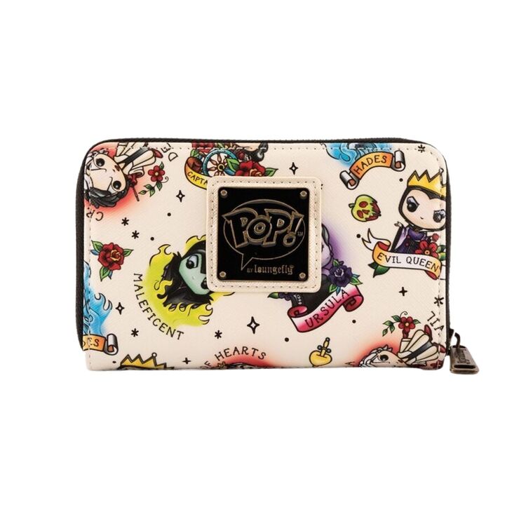 Product Loungefly Disney Villains Tattoo Wallet image