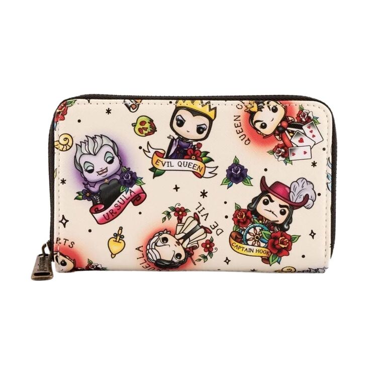 Product Loungefly Disney Villains Tattoo Wallet image