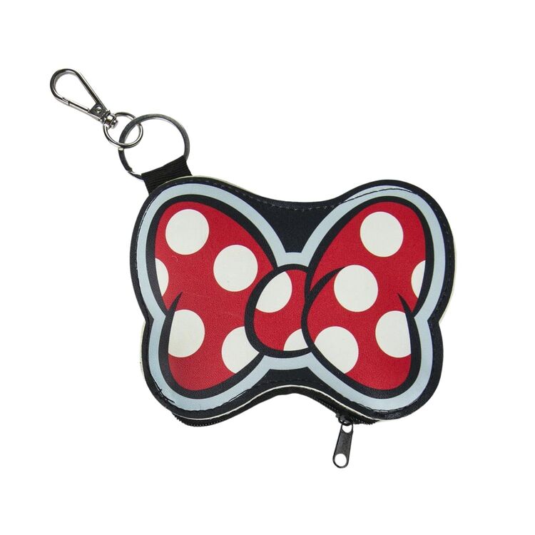 Product Dinsey Bow Mini Wallet Keychain Minnie Mouse image