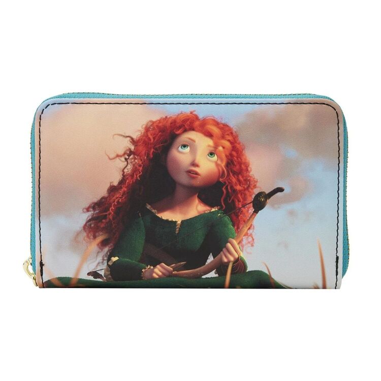 Product Loungefly Disney Brave Merida Princess Scene Zip Around Wallet image
