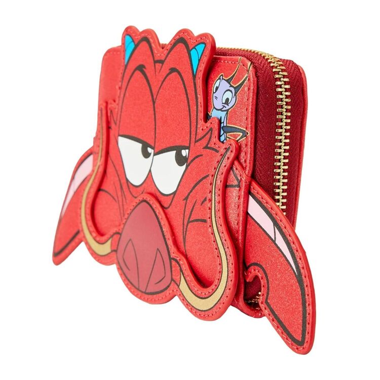Product Πορτοφόλι Loungefly Disney Mushu Glitter "25th Anniv." Cosplay image