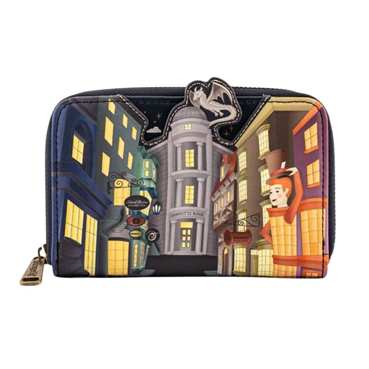 Product Πορτοφόλι Loungefly Harry Potter Diagon Alley Zip Around image