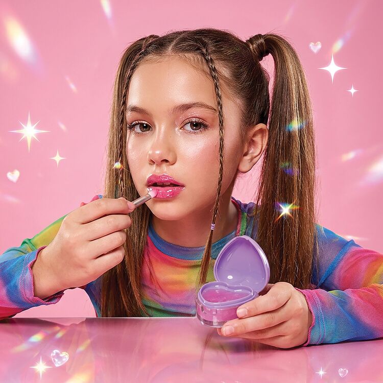 Product Σετ Ομορφιάς AS HappiHobbi: Beauty - Lip Balm Sparkle Love (Purple Color) (1081-60011) image