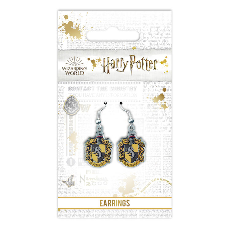 Product Σκουλαρίκια Harry Potter Hufflepuff Crest image