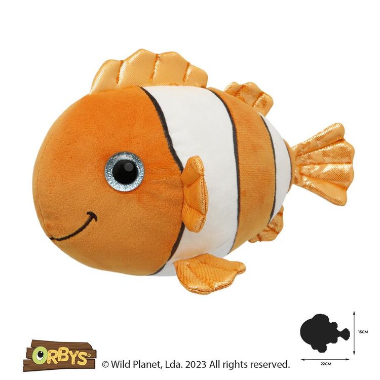 Product Λούτρινο K8316 Clownfish 18cm image