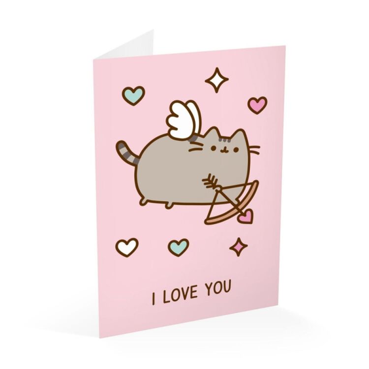 Product Pusheen Valentine's Wish Card image