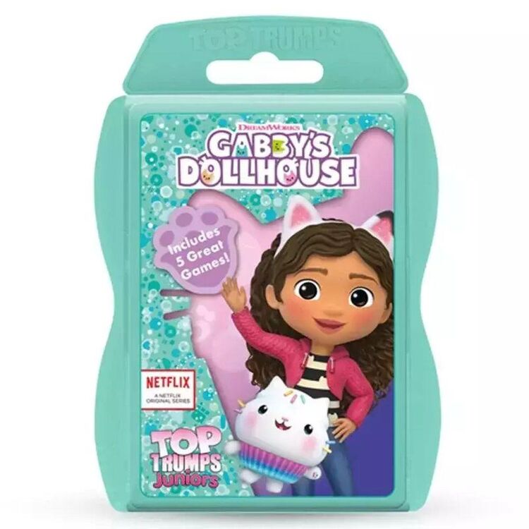 Product Top Trumps Juniors Gabby's Dollhouse Playing Cards image