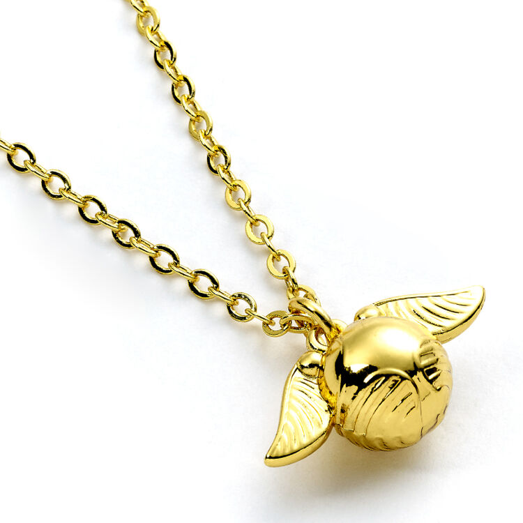 Product Κολιέ Harry Potter Cute Charm Golden Snitch Necklace image