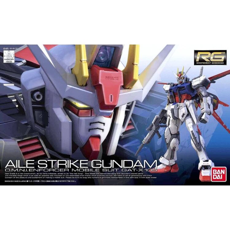 Product Gundam RG 1/144 Aile Strike Gundam Model Kit image