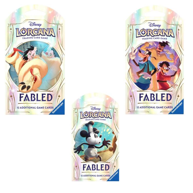 Product Disney Lorcana TCG Fabled Chapter 9 1 Φακελάκι Τυχαία Επιλογή image