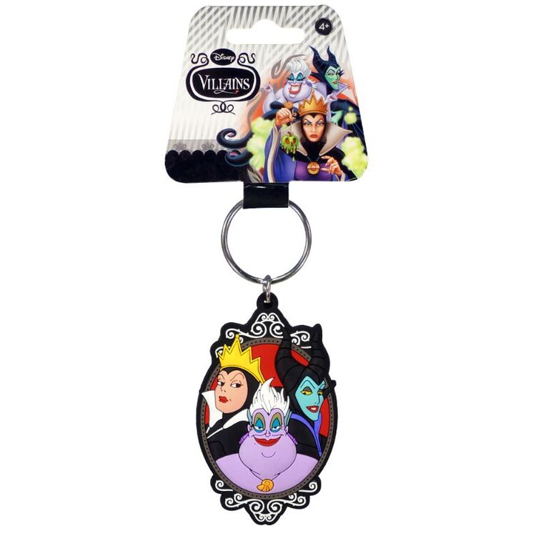 Product Μπρελόκ Disney Evil Queen, Ursula, Maleficent Soft Touch Bagclip Keychain image
