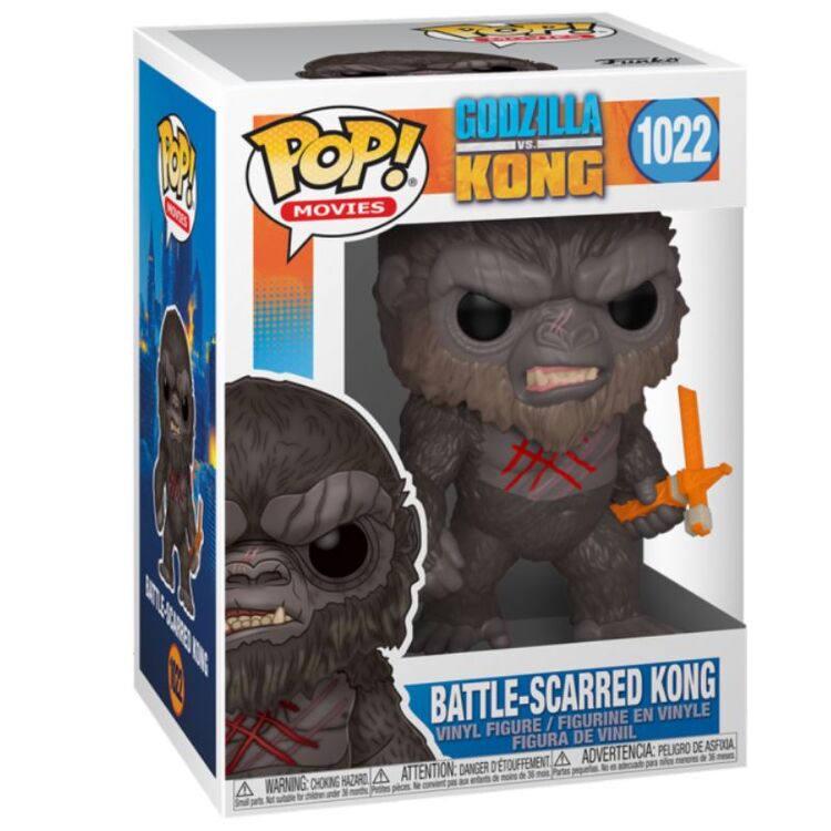 Product Funko Pop! Godzilla vs Kong - Battle-Scarred Kong image