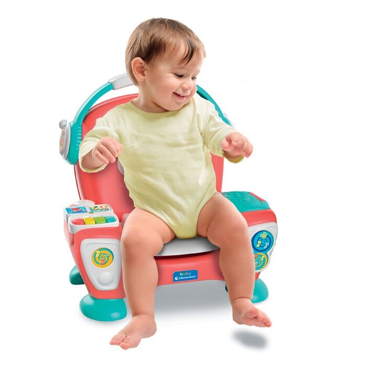 Product Βρεφικό Παιχνίδι AS Baby Clementoni: Εκπαιδευτική Πολυθρόνα (Μιλάει Ελληνικά) (1000-63384) image