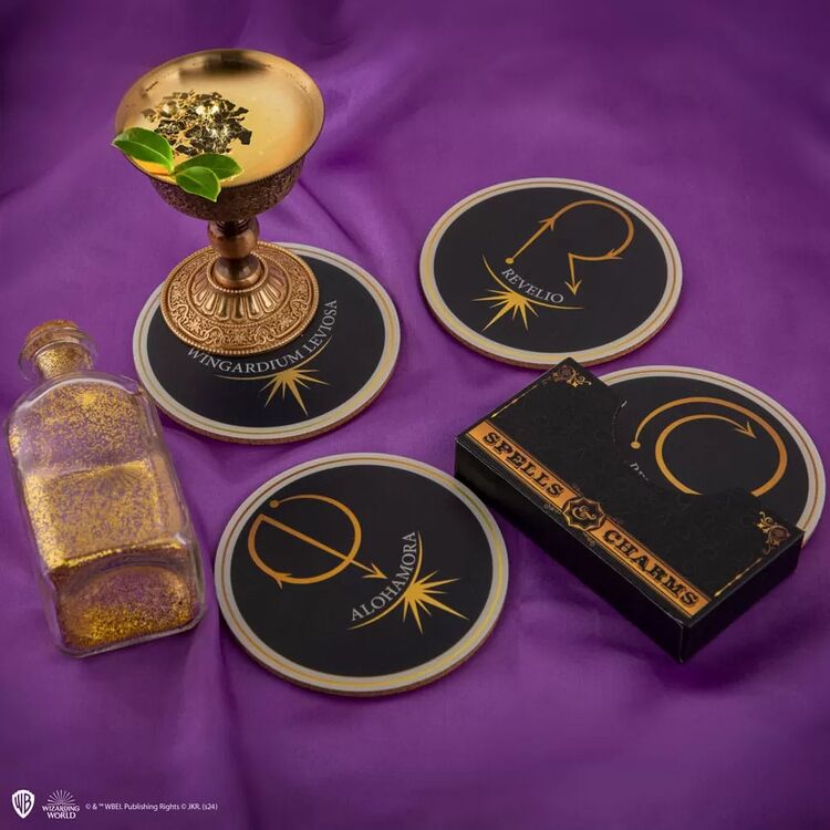 Product Harry Potter Spells & Charms Set of 4 Coasters image