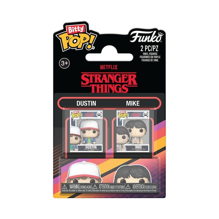 Product Φιγούρες Funko Bitty Pop! 2-Pack: Stranger Things - Dustin & Mike image