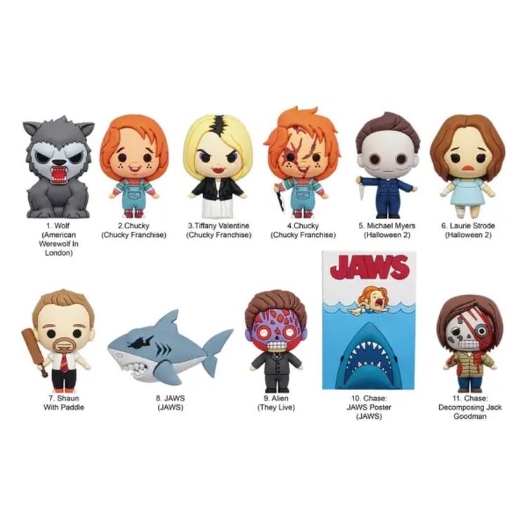 Product Φιγούρα Universal Foam Bag Clip Horror Series 1τμχ Τυχαία Επιλογή image