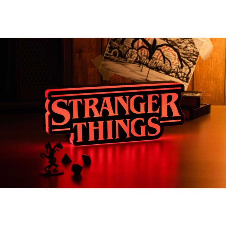 Stranger Things 型ロゴライト 幅30cm (11.8インチ) 壁またはデスク