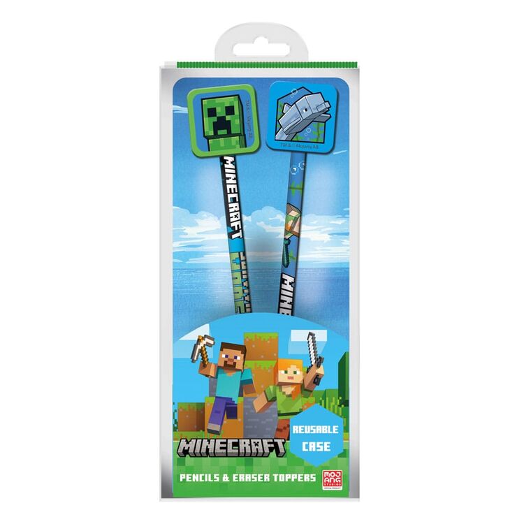 Product Minecraft Pencils With Topper image