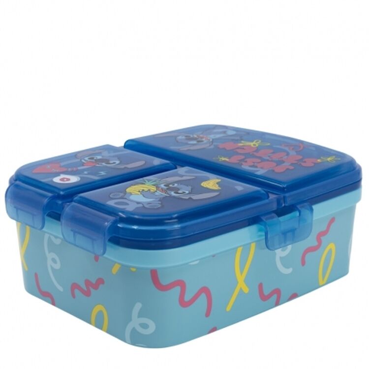 Product Stitch Palms XL Multi Compartment Rectangular Sandwich Box image