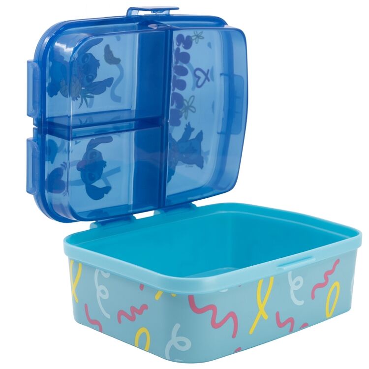 Product Stitch Palms XL Multi Compartment Rectangular Sandwich Box image