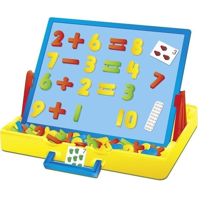 Product Εκπαιδευτικό Παιχνίδι Ζ014-8990-4 Πίνακας με Μαγνητικούς Αριθμούς image
