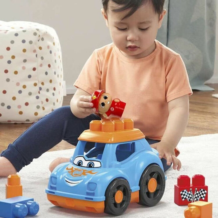Product Τουβλάκια Fisher Price Mega Bloks: Block Buddies - Ricky Race Car (HKN41) image