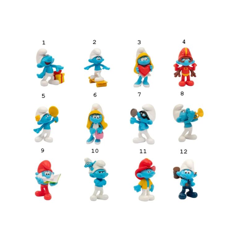 Product Φιγούρα Giochi Preziosi Στρουμφάκια: Φιγούρες 5,5Εκ W4 (PUF44000) 1τμχ Τυχαία Επιλογή image