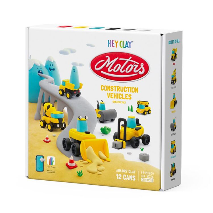 Product Πηλός 12901 Construction Vehicles, Series Motors, 12 Cans image