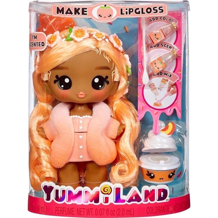 Product MGA Yummiland Large Doll + Lipgloss Pet- Pia Peach (120797) image